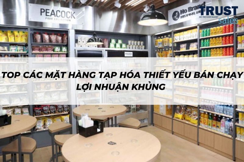 các mặt hàng tạp hóa bán chạy - TrustSales