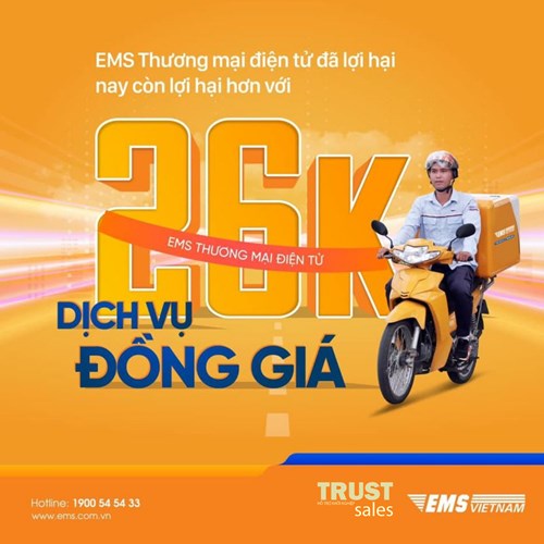 Dịch Vụ Chuyển Phát Nhanh Ems Thương Mại Điện Tử Đồng Giá Chỉ 26k