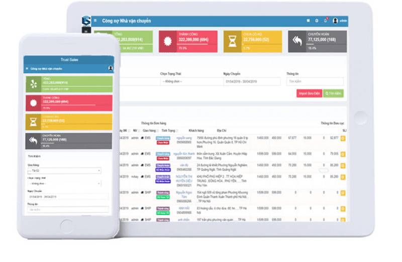 phần mềm quản lý cửa hàng hiệu quả - TrustSales