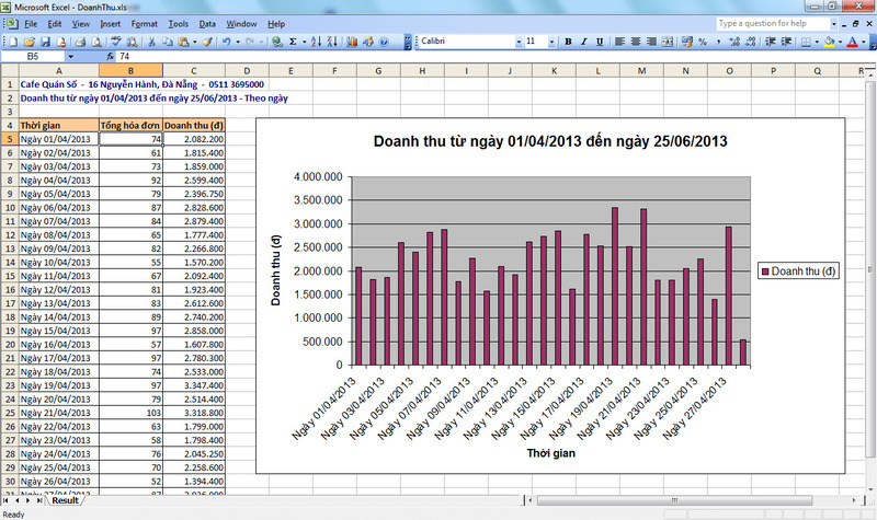 phần mềm quản lý đơn hàng bằng excel miễn phí - TrustSales